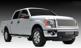 F-150 Grille 13-14 Ford F-150 Stainless Polished 1 Piece Upper Class Series T-REX Grilles - 54572