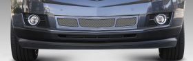 SRX Bumper Grille Overlay10-16 Cadillac SRX 3 Window Design Stainless Polished Upper Class Series T-REX Grilles - 55187