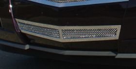 CTS Bumper Grille 08-13 Cadillac CTS Stainless Polished Upper Class Series T-REX Grilles - 55197
