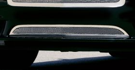 Charger Bumper Grille 11-14 Dodge Charger Stainless Polished Upper Class Series T-REX Grilles - 55442