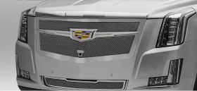 Escalade Grille 15-18 Cadillac Escalade 304 Chrome Plated Stainless Center Trim Upper Class Series T-REX Grilles - 56191