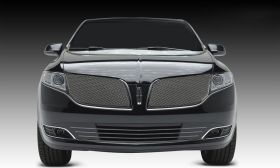 MKT Grille 13-13 Lincoln MKT Stainless Chrome 2 Piece Upper Class Series T-REX Grilles - 56719