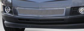 SRX Bumper Grille Overlay 10-16 Cadillac SRX Full Opening Stainless Chrome Upper Class Series T-REX Grilles - 57186