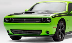 Challenger Grille 15-17 Dodge Challenger Does Not Work On Vehicles W/Radar Aluminum Polished Laser Billet Series T-REX Grilles - 6214180