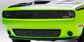 Challenger Grille 15-17 Dodge Challenger Aluminum Polished Laser Billet Series T-REX Grilles - 6214190