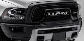 RAM Grille 15-18 RAM 1500 Aluminum Powdercoat Black 2 Piece Laser Billet Series T-REX Grilles - 6214641