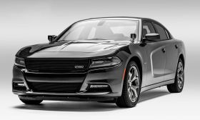 Charger Grille 15-17 Dodge Charger Aluminum Powdercoat Black Laser Billet Series T-REX Grilles - 6214761