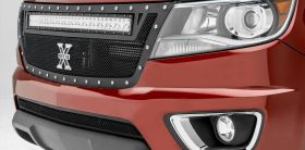 Colorado Grille 15-18 Chevrolet Colorado Mild Steel Powdercoat Black 1 Piece Torch Series T-REX Grilles - 6312671