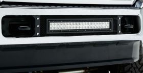 Super Duty Bumper Grille 11-16 Ford Super Duty Mild Steel Powdercoat Black 1 Piece Torch Series T-REX Grilles - 6325461