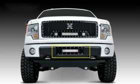 F-150 Bumper Grille 09-14 Ford F-150 For Off Road Mild Steel Powdercoat Black 1 Piece Torch Series T-REX Grilles - 6325681