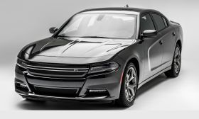 Charger Grille 15-17 Dodge Charger Mild Steel Powdercoat Black DJ Strada Series T-REX Grilles - DJ14761