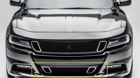 Charger Bumper Grille 15-17 Dodge Charger Mild Steel Powdercoat Black DJ Strada Series T-REX Grilles - DJ24801