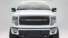 F-150 Grille 13-14 Ford F-150 Mild Steel Powdercoat Black ZROADZ Series T-REX Grilles - Z315721