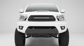 Tacoma Grille 12-15 Toyota Tacoma Mild Steel Powdercoat Black ZROADZ Series T-REX Grilles - Z319381