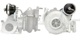 TurboSmart Turbocharger Wastegate for 2004-2014 Subaru Impreza WRX STI 2.5L Turbo Black - TS-0605-1072