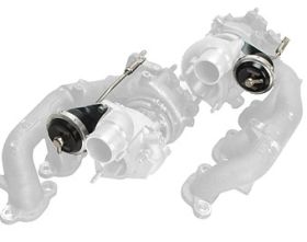TurboSmart Turbocharger Wastegate for 2009-2017 Nissan GT-R Premium 3.8L Turbo Black - TS-0615-2072