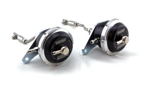 TurboSmart Turbocharger Wastegate for 2009-2017 Nissan GT-R Premium 3.8L Turbo Black - TS-0615-2073