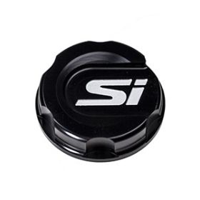 TurboXS Black Oil Cap for 2017 Honda Civic Turbo - HC-OC-BLK-SI