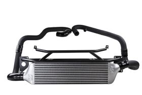 TurboXS Black Front Mount Intercooler Kit for 2015-2019 Subaru WRX Base/LTD/Premium Turbo - STI15-FMIC-BLK