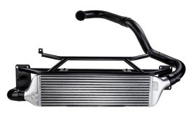 TurboXS Black Front Mount Intercooler for 2015-2019 Subaru WRX Base/LTD/Premium Turbo - W15-FMIC-BLK