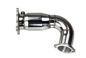 TurboXS Exhaust Front Pipe with Cat for 2015 Subaru WRX Base/LTD/Premium Turbo - W15-FP-1C