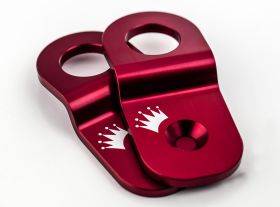 TurboXS Red Radiator Mount for 2015 Subaru WRX STI Base/Launch ED/LTD Turbo - W15-RADSTAY-RED