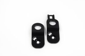 TurboXS Black Radiator Mount for 2002-2007 Subaru Impreza WRX Turbo - WS02-RS-BLK-1