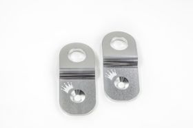 TurboXS Silver Radiator Mount for 2002-2007 Subaru Impreza WRX Turbo - WS02-RS-SIL-2