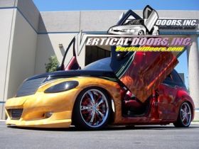 2001-2005 Chrysler PT Cruiser Bolt-On Vertical Door Conversion - VDI-VDCPTC0104