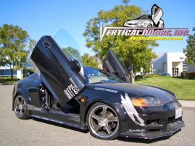 2003-2006 Hyundai Tiburon Bolt-On Vertical Door Conversion - VDI-VDCHYTIB0206