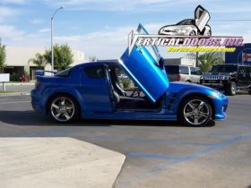 2004-2012 Mazda RX-8 Bolt-On Vertical Lambo Door Conversion - VDI-VDCMAZRX80406
