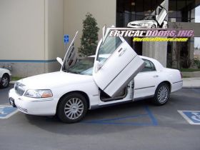 1998-2006 Lincoln Towncar Bolt-On Vertical Door Conversion - VDI-VDCLTC9806
