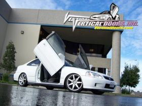 1996-1998 Honda Civic Bolt-On Vertical Lambo Door Conversion Kit - VDI-VDCHC9600