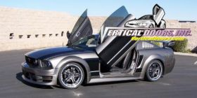 2005-2009 Ford Mustang Bolt-On Vertical Lambo Door Conversion - VDI-VDCFM0506