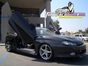 1997-1999 Hyundai Tiburon Bolt-On Vertical Door Conversion Kit - VDI-VDCHYTIB9698