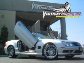 2003-2006 Mercedes SL Bolt-On Vertical Lambo Door Conversion K - VDI-VDCMERSL0306