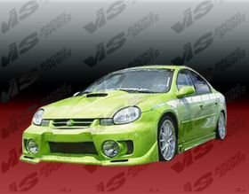 2000-2002 Dodge Neon EVO5 Style Front Bumper by ViS - VIS-00DGNEO4DEVO2-001