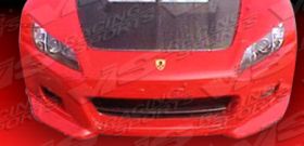2000-2006 Honda S2000 2dr FRP Type R Front Lip Spoiler by ViS - VIS-00HDS2K2DTYR-011