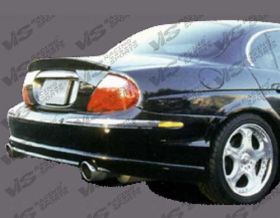 2000-2004 Jaguar S-Type 4dr Invader 2 Style Rear Lip by ViS - 00JAST4DINV-012