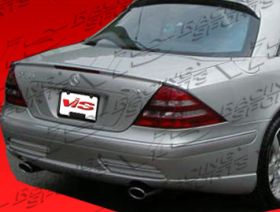 2000-2006 Mercedes CL-Class W215 2dr Laser F1 FRP Rear Bumper by ViS - VIS-00MEW2152DLSF1-002