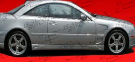 2000-2006 Mercedes CL-Class W215 4dr L-F1 FRP Side Skirts by ViS - VIS-00MEW2152DLSF1-004