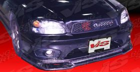 2000-2004 Subaru Legacy 4dr 5dr V Spec Carbon Fiber Front Lip by ViS - VIS-00SBLEG4DVSC-011C