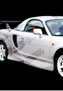 2000-2005 Toyota MR2 Spyder 2dr GT Sport 2 FRP Side Skirts by ViS - VIS-00TYMRS2DGTS2-004