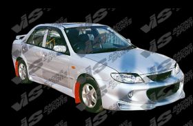 2001-2004 Mazda Protege&#39 4dr Cyber2 Front Bumper by ViS - VIS-01MZ3234DCY2-001