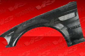 2001-2006 BMW E46 M3 2dr OEM Carbon Fiber Fenders by ViS - VIS-01BME46M32DOE-007C