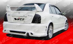 2001-2003 Mazda Protege 4dr Cyber I Rear Bumper by ViS - VIS-01MZ3234DFUZ-002