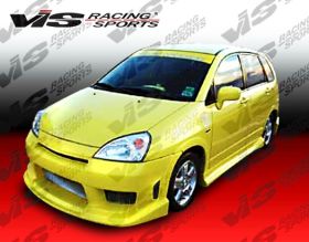 2002-2005 Suzuki Aerio Striker Front Bumper by ViS - VIS-02SZAER4DSTR-001