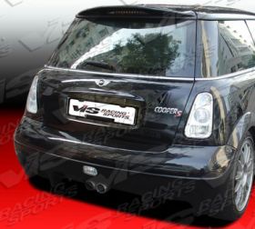 2002-2006 BMW Mini Cooper 2dr 3dr FRP Invader Rear Bumper by ViS - VIS-02BMMC2DINV-002