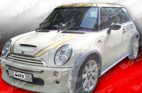 2002-2006 BMW Mini Cooper 3dr FRP M Speed Ground Effects Kit - ViS - VIS-02BMMC2DMSP-099