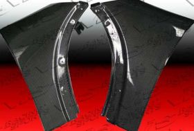 2002-2006 Mini Cooper 2dr 3dr OEM Carbon Fiber Front Fenders by ViS - VIS-02BMMC2DOES-007C